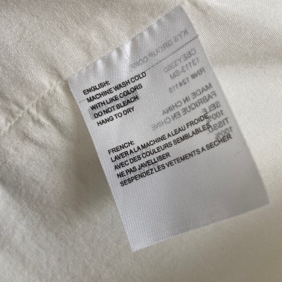 Elodie White Shorts - Size Large - Picture 9 of 10